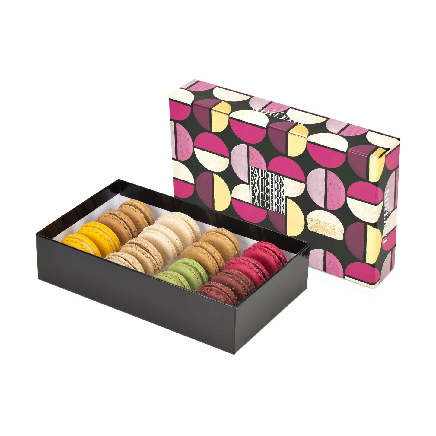 Coffret 16 macarons - Boite Mac