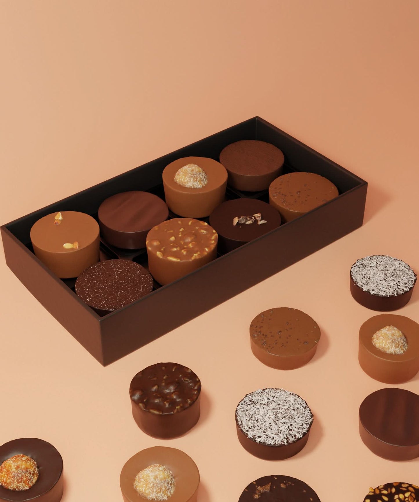 Collection de 8 chocolats