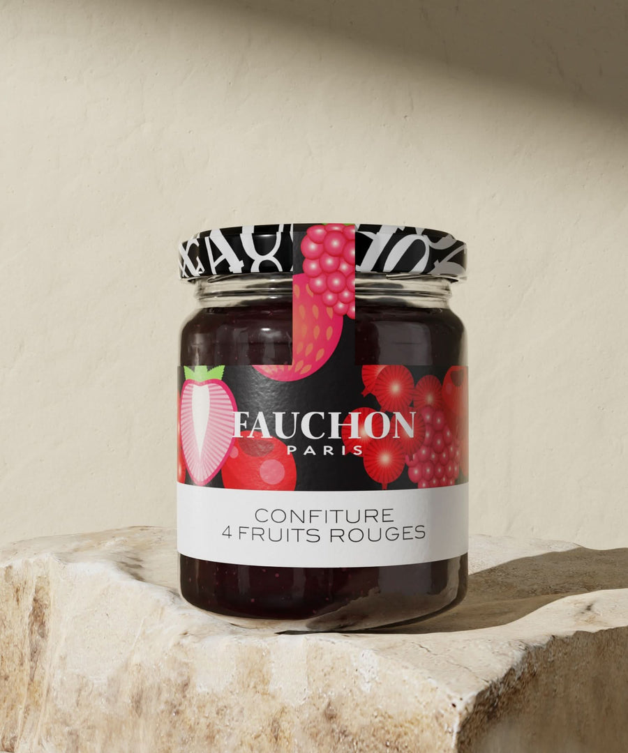 Confiture aux 4 fruits rouges