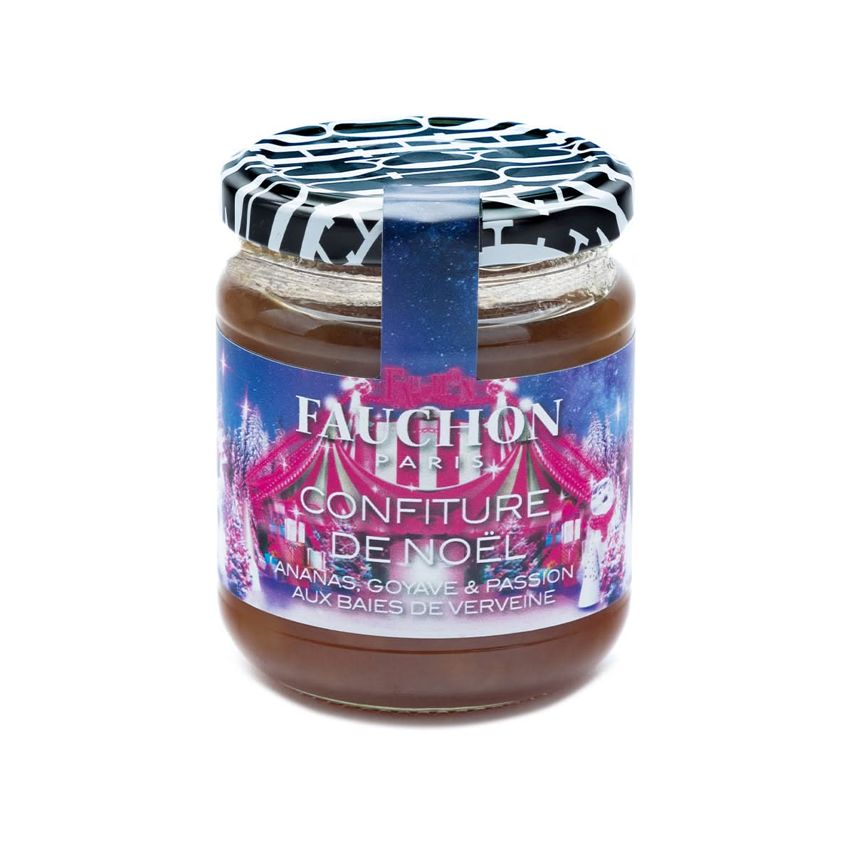 Confiture d’ananas, goyave & passion aux baies de verveine