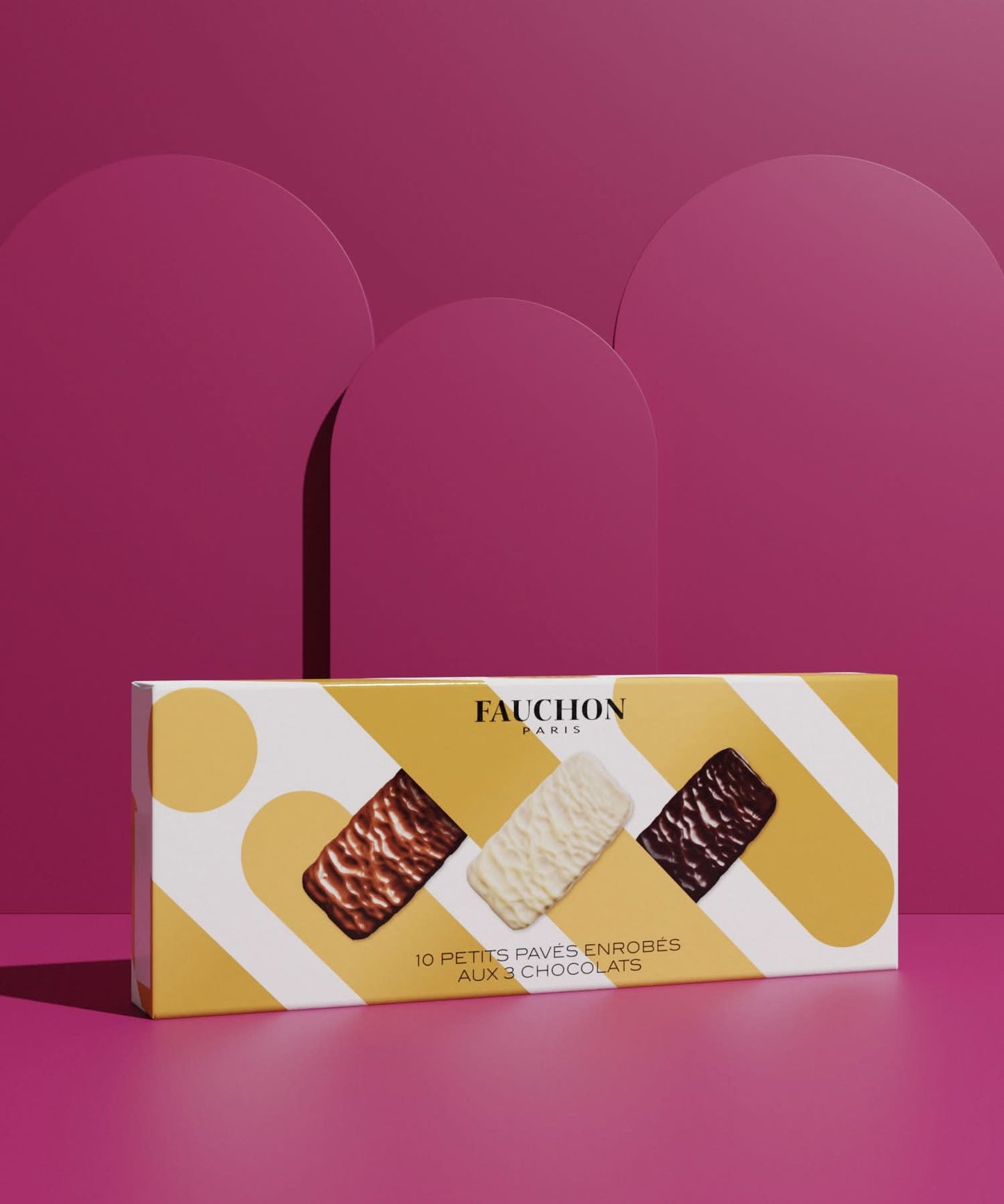 Petits Pavés enrobés aux 3 Chocolats