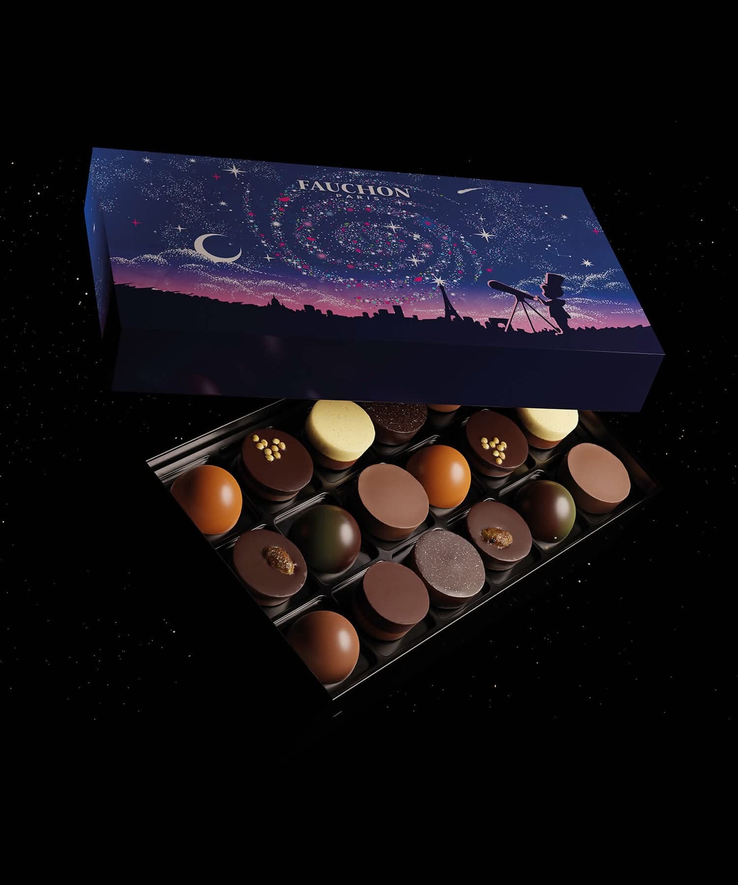 Ecrin de 36 chocolats "Constellation" 