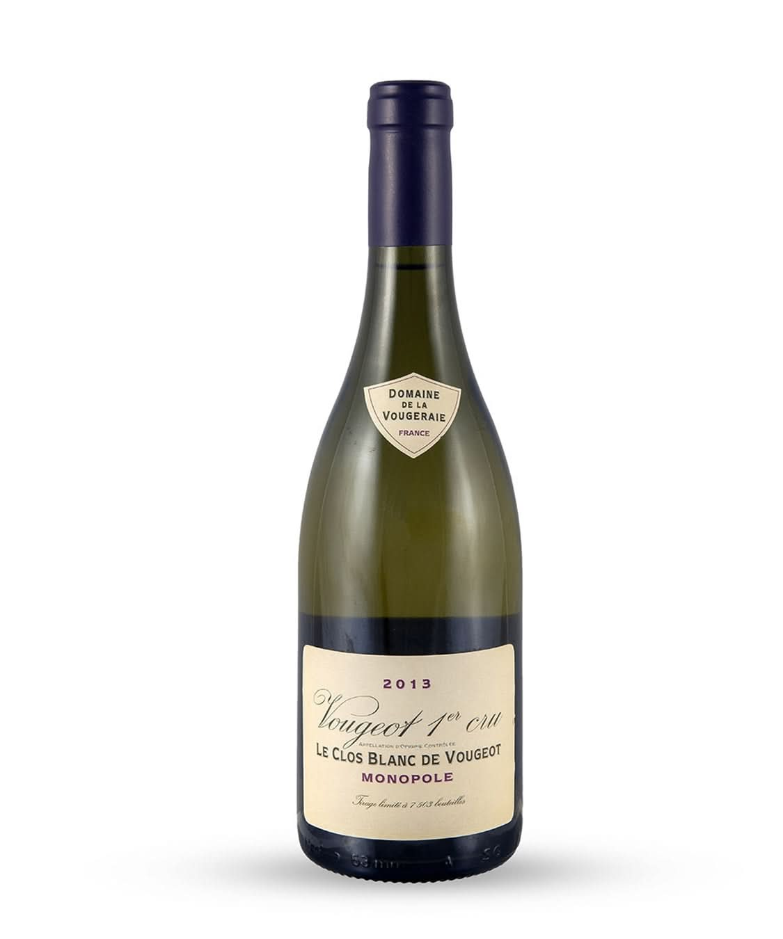 Vougeot 1er Cru Le Clos Blanc de Vougeot Domaine de la Vougeraie 2013 BIO