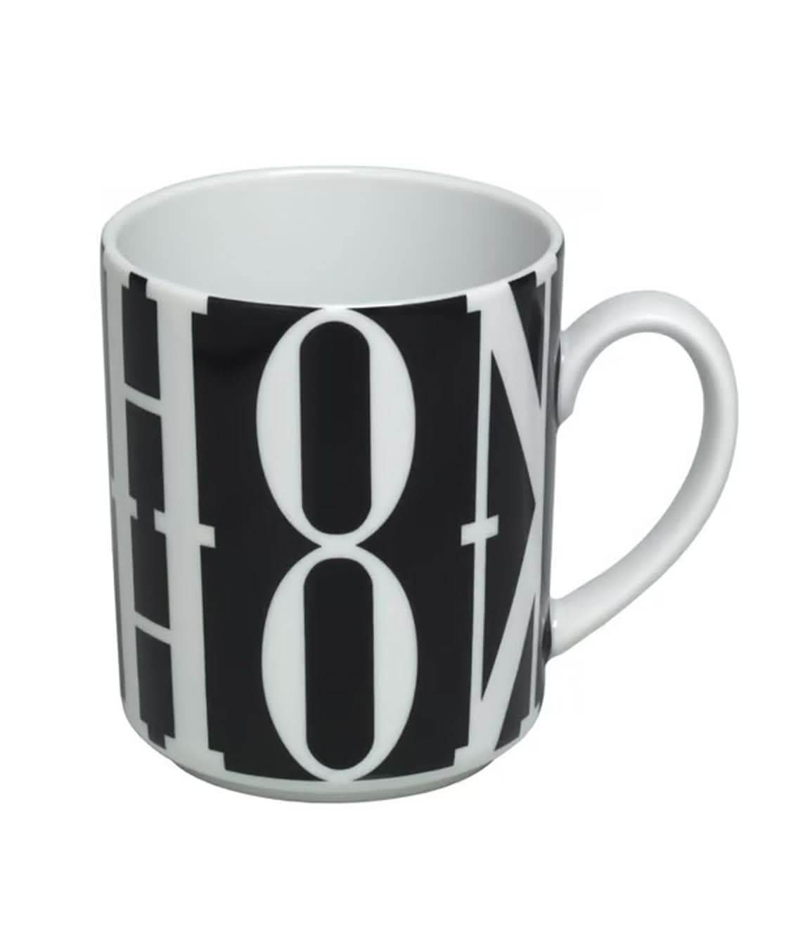 Mug noir et blanc