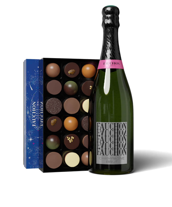 Duo Ecrin Collector & Champagne FAUCHON